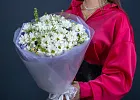 Купить Букет с матрикарией «Романтика» в  с бесплатной доставкой: цена, фото, описание