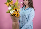 Купить Букет «Жаркий июль» в  с бесплатной доставкой: цена, фото, описание