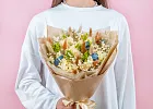 Купить Букет с сухоцветами «Танец полей» в  с бесплатной доставкой: цена, фото, описание