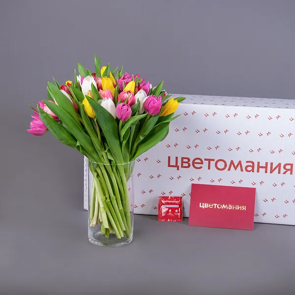 Охапка тюльпанов