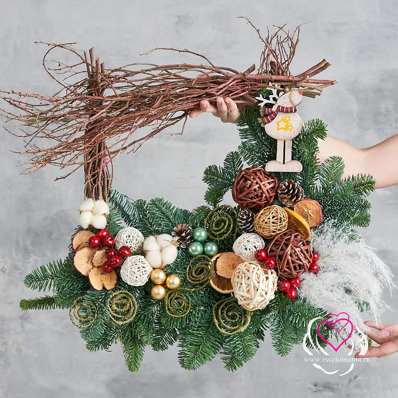 Венок «Лесное окошко»