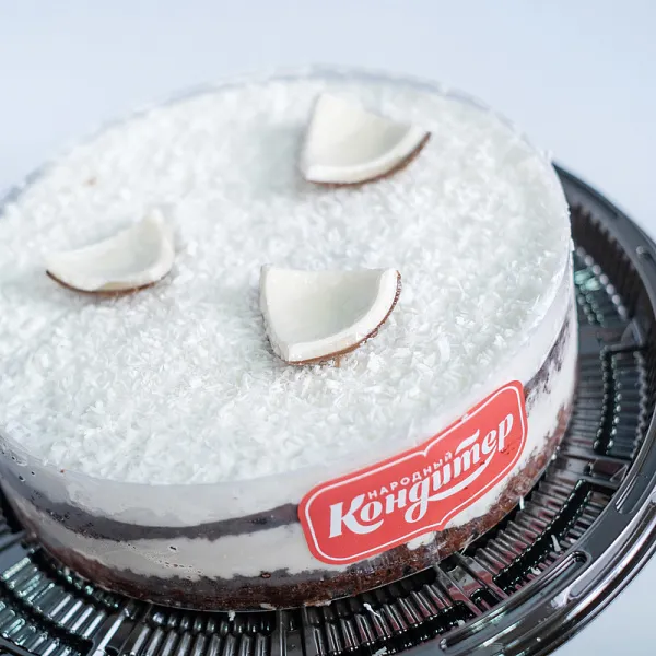 Купить Торт «КОКОСОВЫЙ» 440г в  с бесплатной доставкой: цена, фото, описание