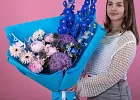 Купить Букет «Сапфир» в  с бесплатной доставкой: цена, фото, описание