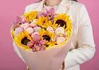 Купить Букет «Краски лета» в  с бесплатной доставкой: цена, фото, описание