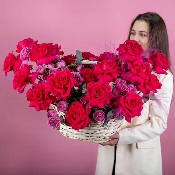 Купить Корзина «Искушение» в  с бесплатной доставкой: цена, фото, описание