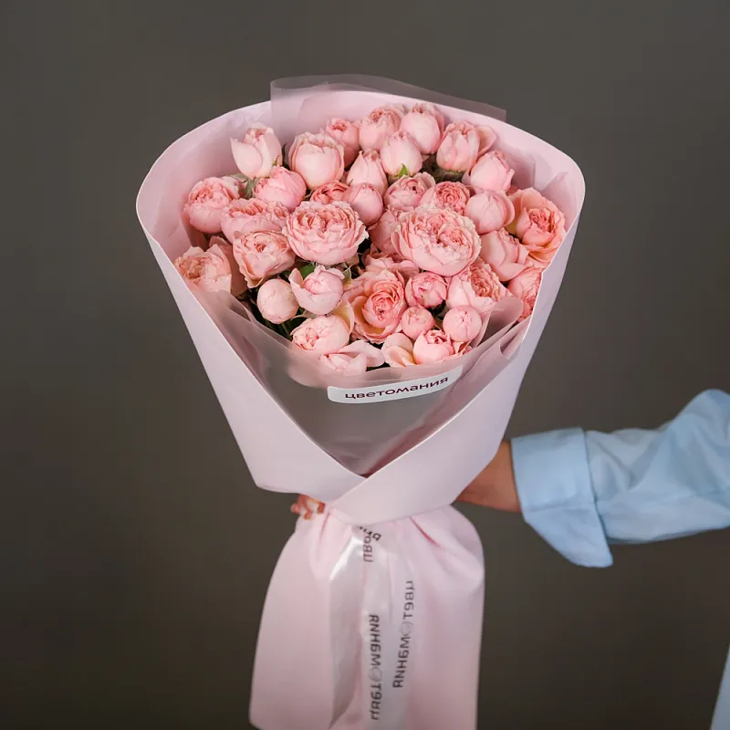 Купить Букет из 9 кустовых роз Джульетта в с бесплатной доставкой: цена, фото, описание