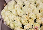Купить Букет из 51 белой розы 60-70 см (Эквадор) в Санкт-Петербурге с бесплатной доставкой: цена, фото, описание
