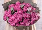 Купить Букет 25 розовых кустовых пионовидных роз Мисти Бабблс в Санкт-Петербурге с бесплатной доставкой: цена, фото, описание