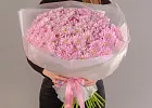 Купить Букет из 25 розовых кустовых хризантем в  с бесплатной доставкой: цена, фото, описание
