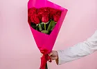 Купить Букет из 13 красных роз 50 см (Эквадор) в  с бесплатной доставкой: цена, фото, описание