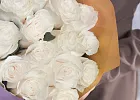 Купить Букет из 15 белых роз 60-70 см (Эквадор) в Санкт-Петербурге с бесплатной доставкой: цена, фото, описание