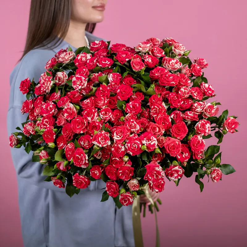 Кустовая роза Фаерворк