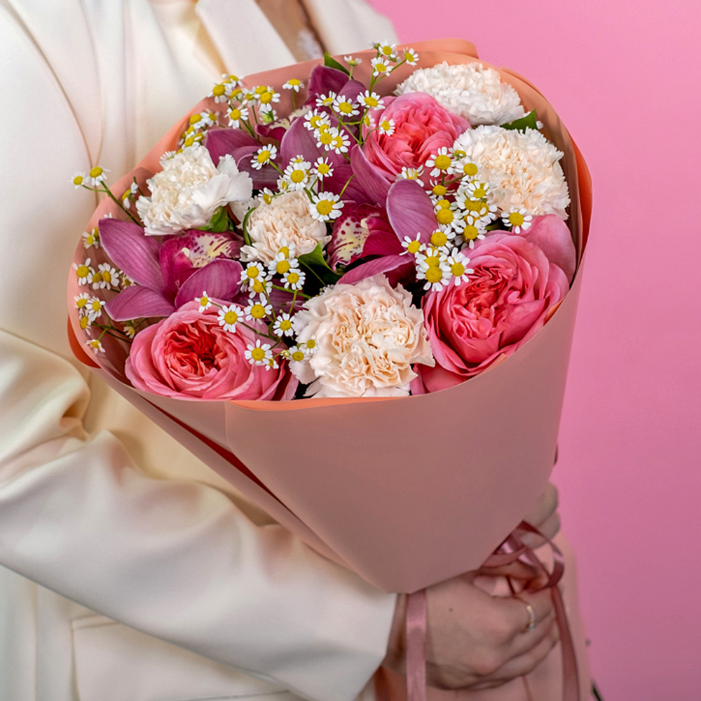 Букет «Дикая орхидея»