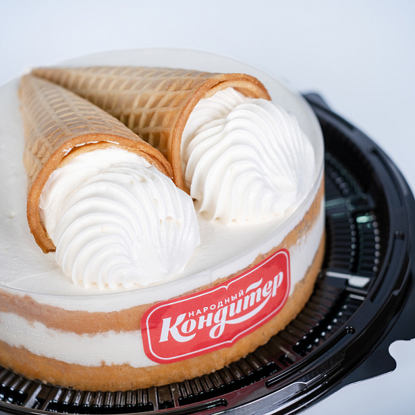 Купить Торт «ПЛОМБИР» 500г в  с бесплатной доставкой: цена, фото, описание
