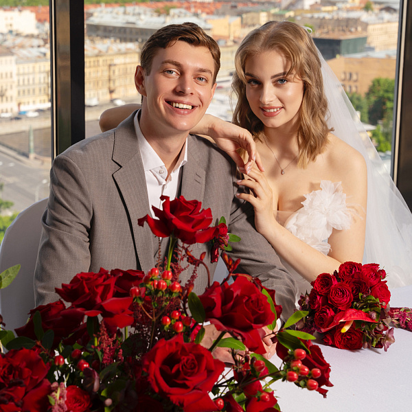 Купить Свадебное оформление «Страстный танец» в  с бесплатной доставкой: цена, фото, описание