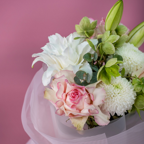 Купить Букет «Трепетные чувства» в  с бесплатной доставкой: цена, фото, описание