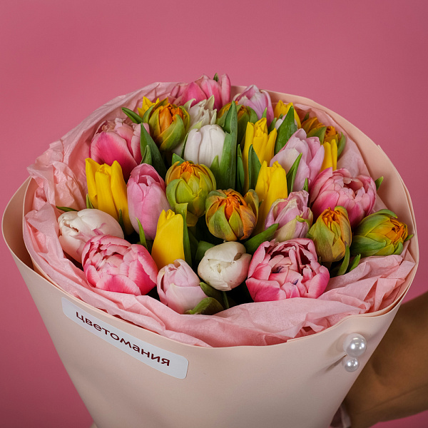 Купить Букет «Весна пришла» в  с бесплатной доставкой: цена, фото, описание