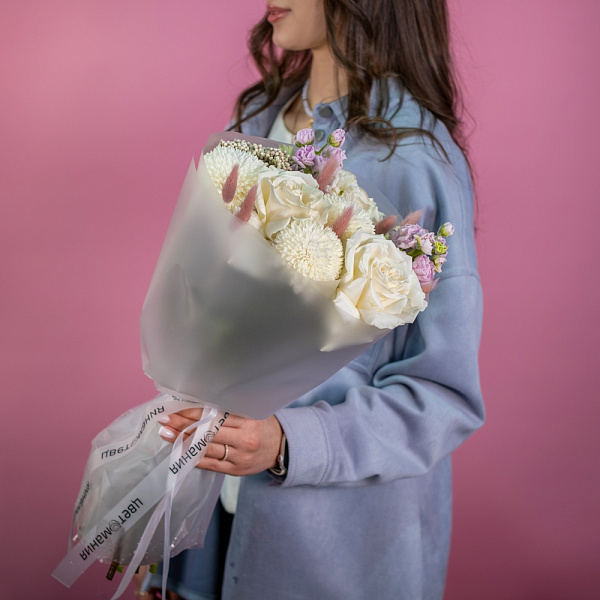 Купить Букет «Нежное чувство» в  с бесплатной доставкой: цена, фото, описание