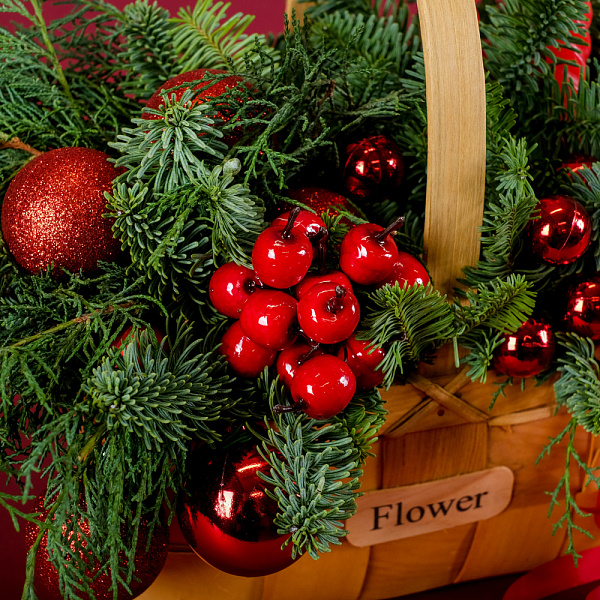 Купить Корзина «Праздничный ужин» в  с бесплатной доставкой: цена, фото, описание