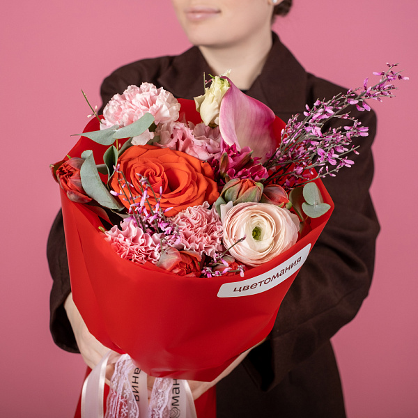 Купить Букет «Алые паруса» в  с бесплатной доставкой: цена, фото, описание
