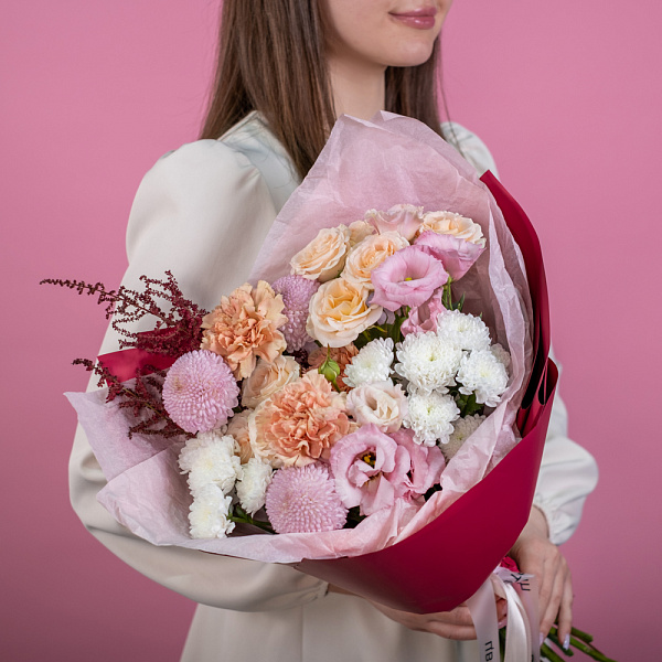 Купить Букет «На закате» в  с бесплатной доставкой: цена, фото, описание