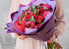 Купить Букет 41 пионовидная роза микс в Санкт-Петербурге с бесплатной доставкой: цена, фото, описание