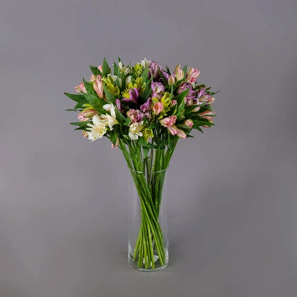 Купить Охапка альстромерий в  с бесплатной доставкой: цена, фото, описание