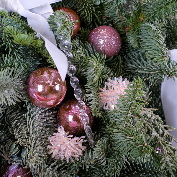 Купить Ёлка «Пудровая» 60 см в  с бесплатной доставкой: цена, фото, описание