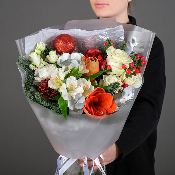 Купить Букет «Зимний вечер» S в  с бесплатной доставкой: цена, фото, описание