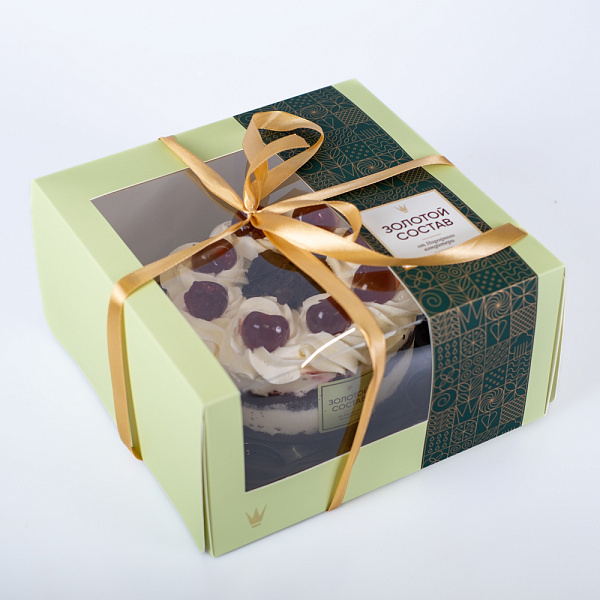 Купить Торт «Черный лес». Золотой состав в  с бесплатной доставкой: цена, фото, описание