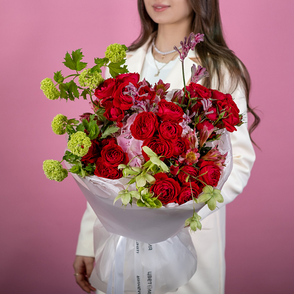 Купить Букет «Скарлетт» в  с бесплатной доставкой: цена, фото, описание