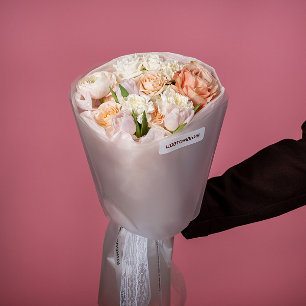 Купить Букет «Ванильный крем» в  с бесплатной доставкой: цена, фото, описание