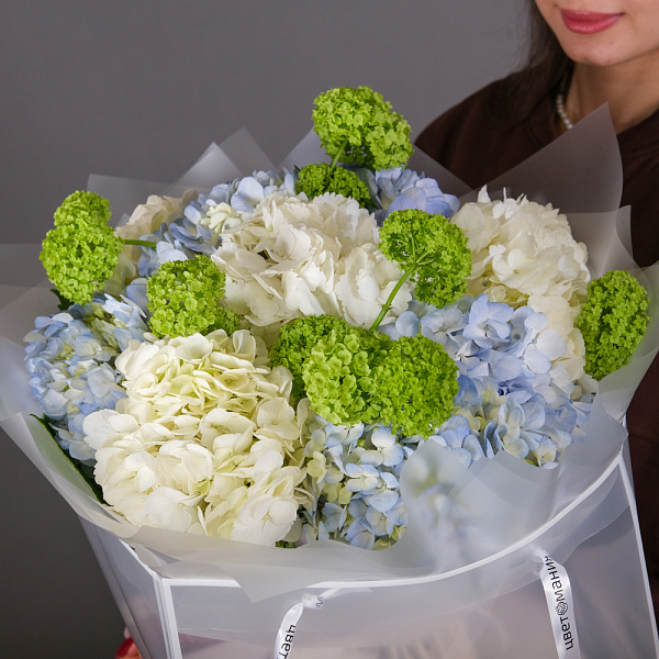 Купить Букет «Весеннее небо» в  с бесплатной доставкой: цена, фото, описание