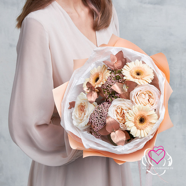 Купить Букет «Крем-брюле» в  с бесплатной доставкой: цена, фото, описание