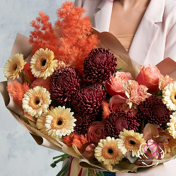 Купить Букет «Танцы на песке» в  с бесплатной доставкой: цена, фото, описание