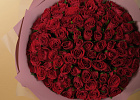Купить 101 красная роза Кения в  с бесплатной доставкой: цена, фото, описание