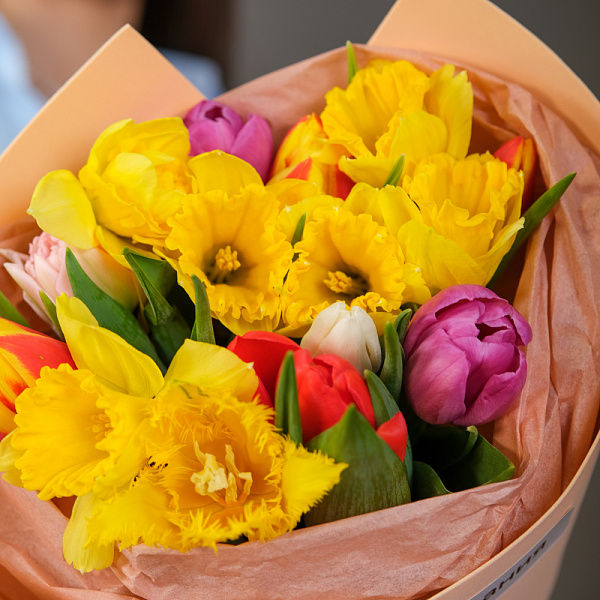 Купить Букет «Солнечный зайчик» в  с бесплатной доставкой: цена, фото, описание