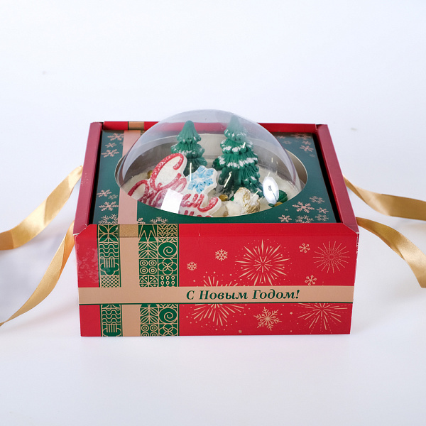 Купить Торт шар «Чёрный лес» 590г в  с бесплатной доставкой: цена, фото, описание