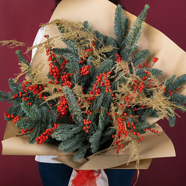 Купить Букет «Хвойный лес» в  с бесплатной доставкой: цена, фото, описание