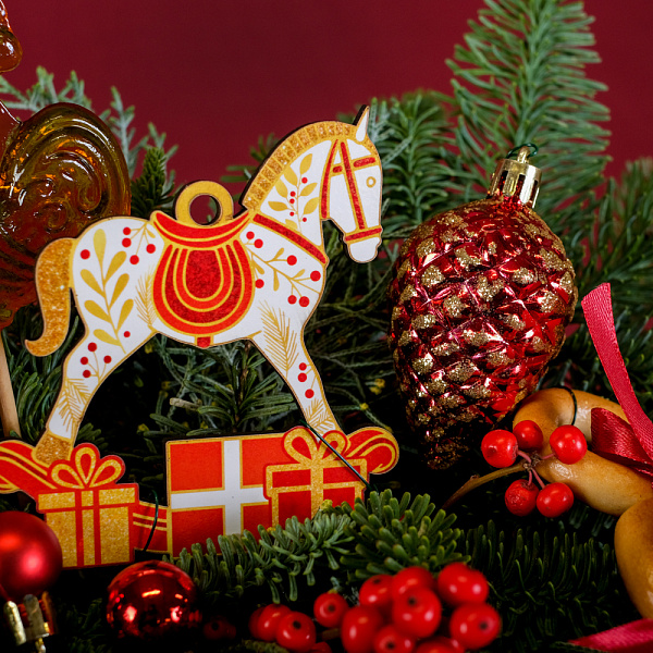 Купить Композиция «Зимнее чаепитие» в  с бесплатной доставкой: цена, фото, описание