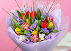 Купить Букет «Весна в душе» в  с бесплатной доставкой: цена, фото, описание