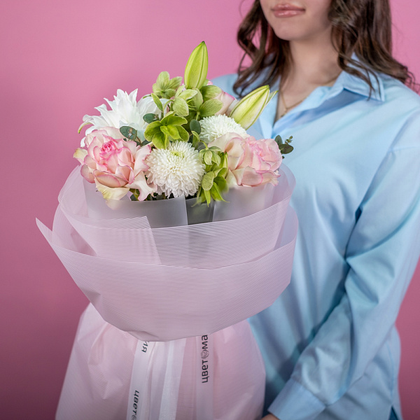 Купить Букет «Трепетные чувства» в  с бесплатной доставкой: цена, фото, описание