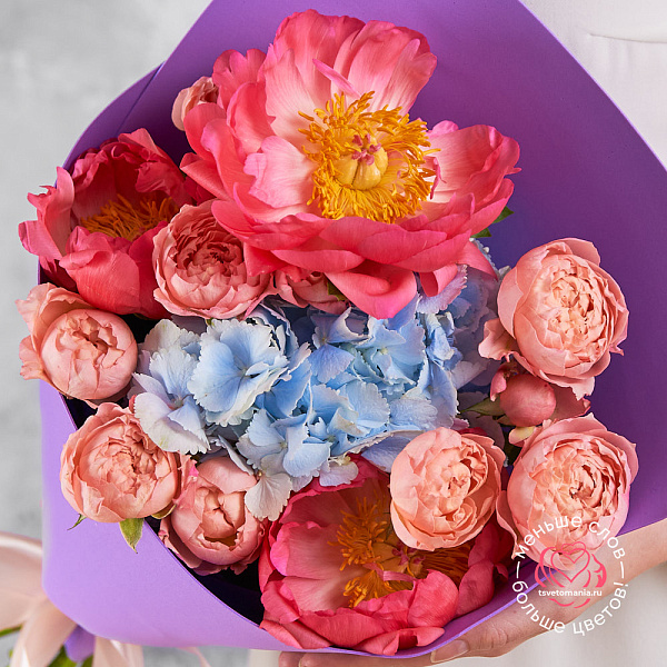 Купить Букет «Освежающий коктейль» в  с бесплатной доставкой: цена, фото, описание