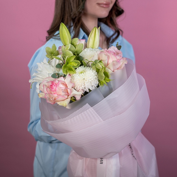 Купить Букет «Трепетные чувства» в  с бесплатной доставкой: цена, фото, описание