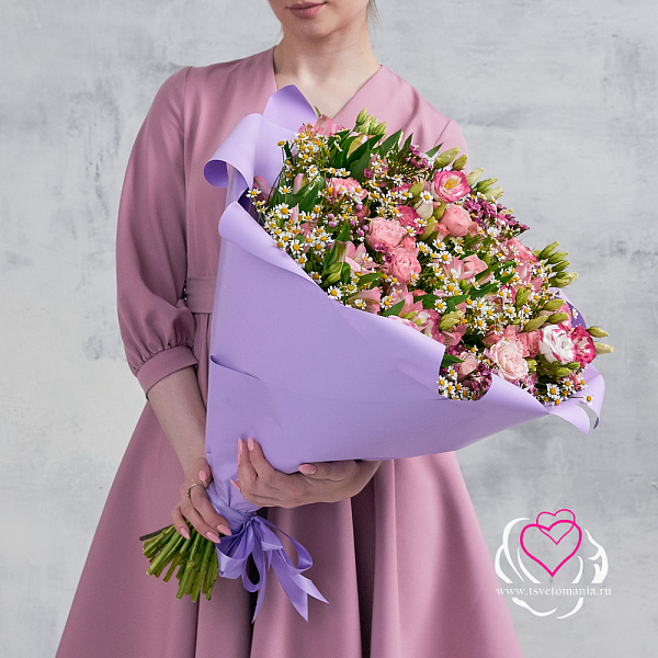 Купить Букет «Цветочная поляна» в  с бесплатной доставкой: цена, фото, описание