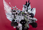Купить Композиция «Black and silver» в  с бесплатной доставкой: цена, фото, описание