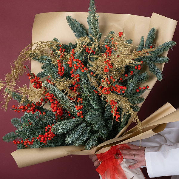 Купить Букет «Хвойный лес» в  с бесплатной доставкой: цена, фото, описание