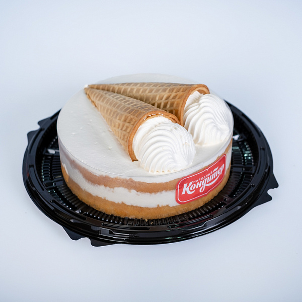 Купить Торт «ПЛОМБИР» 500г в  с бесплатной доставкой: цена, фото, описание