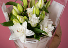 Купить Букет из 5 ароматных лилий в  с бесплатной доставкой: цена, фото, описание