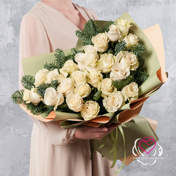 Купить Букет «Первые морозы» в  с бесплатной доставкой: цена, фото, описание